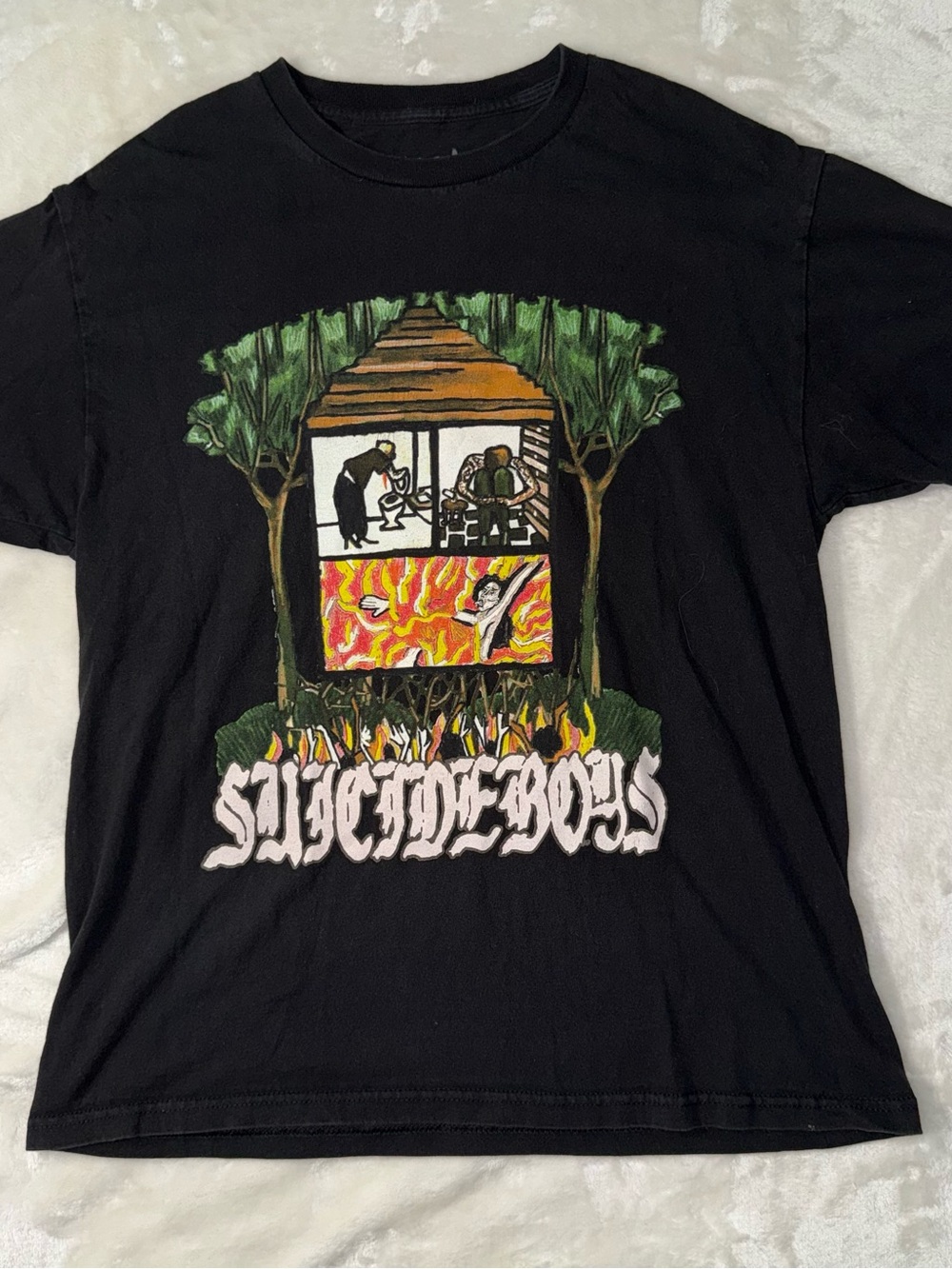 Suicideboys Black Long Term Effects of Suffering Short-Sleeve Graphic Tee